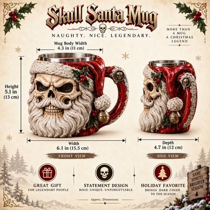 🔥😍Dark Holiday Legends Mug Collection💀🎅