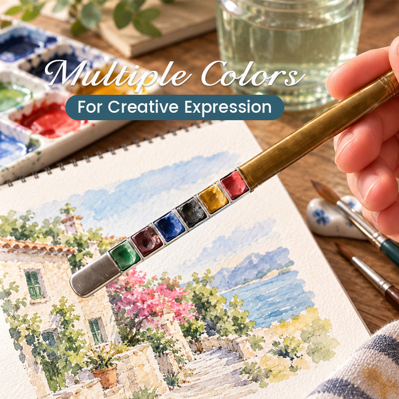 🎨Pocket Art Studio – Portable Paintbrush & Paint Set