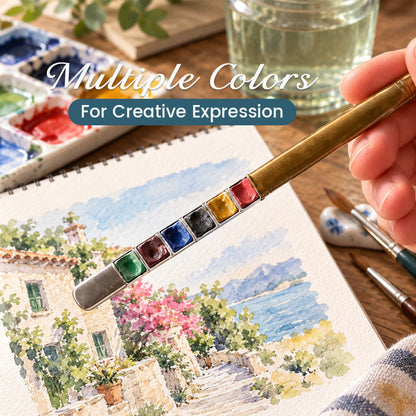 🎨Pocket Art Studio – Portable Paintbrush & Paint Set