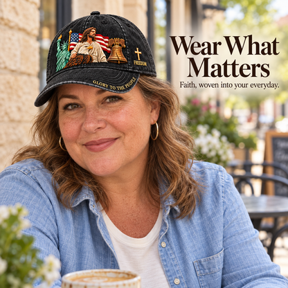 ✝️Faith & Freedom – 2027 Nestmiro®American Heritage Embroidered Cap 🧢