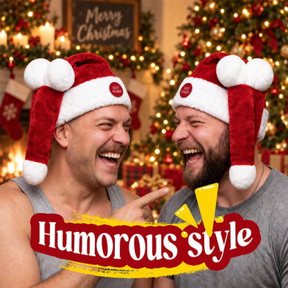 🔥😍The Santa Hat That Moves! Holiday Party Fun