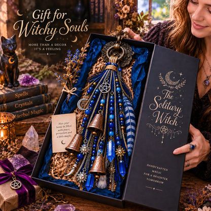 ⭐2026 USA Sale: Up to 50% OFF -🔮Witchy Door Charm - Bells, Crystals & Celestial Hanging Decor
