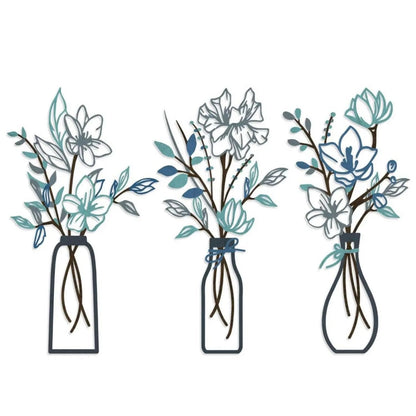 🌸Rustic Flower Wall Art – Charming Botanical Decor for Home & Porch