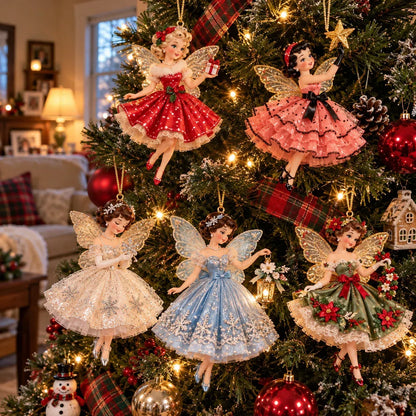Vintage Fairy Christmas Ornaments – A Touch of Old-Fashioned Magic