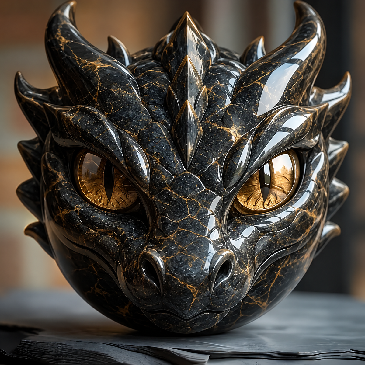 🔥Luxury Guardian Animal Stone Sculpture- ✨Elegant Home Décor & Gift-Ready Art Piece