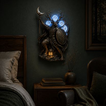 2027 Nestmiro®  Guardians of the Eternal Flame Sculptural Wall Light Collection