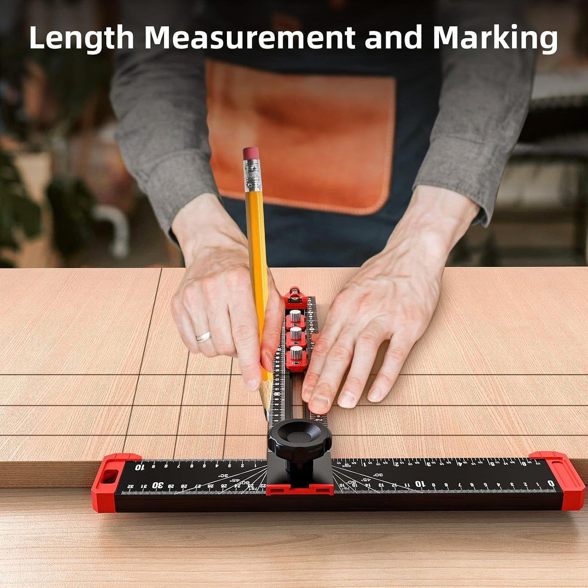⭐2026 USA Sale: Up to 50% OFF -🛠️📐Multifunctional T-Square Ruler
