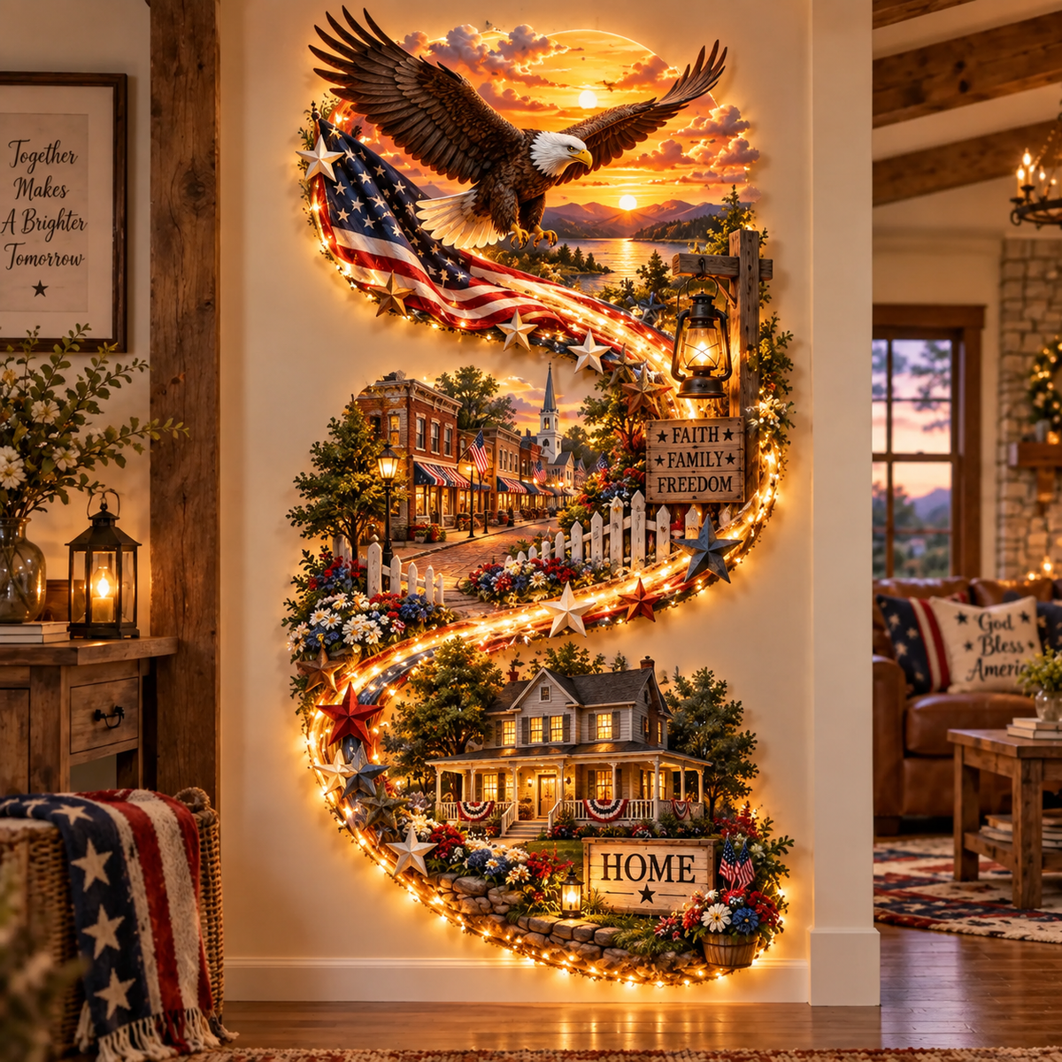 Warm Farmhouse Glow