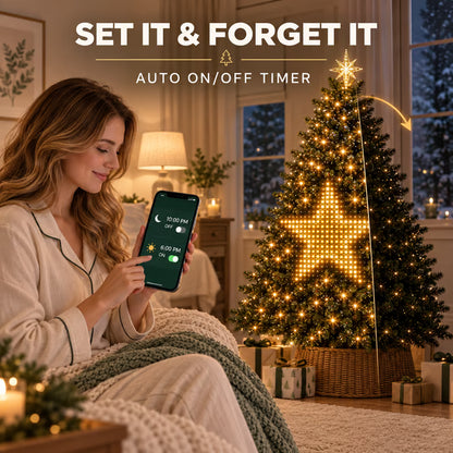✨Smart Christmas Tree Lights-🎄Transforms your tree in minutes