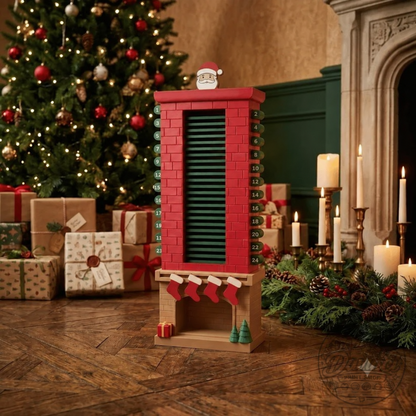 ⭐2026 USA Sale: Up to 50% OFF -🔥2026 Special Edition Santa Chimney Christmas Countdown Advent Calendar