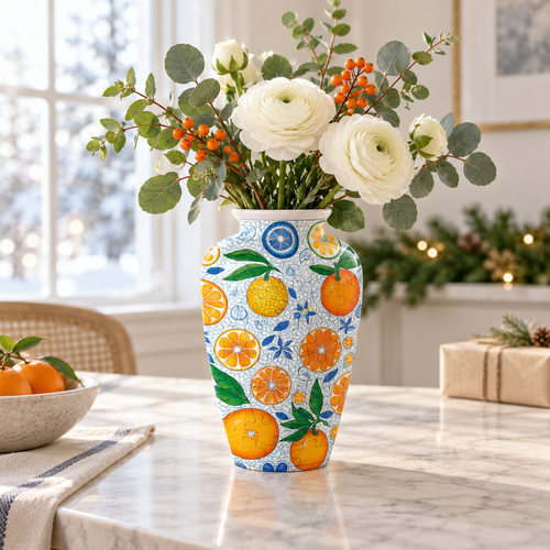 🧩3D Puzzle Vase for Flowers-🎁The Christmas gift that becomes part of their home.