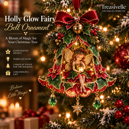 🧚‍♀️✨ Enchanted Fairy Bell Christmas Ornament™