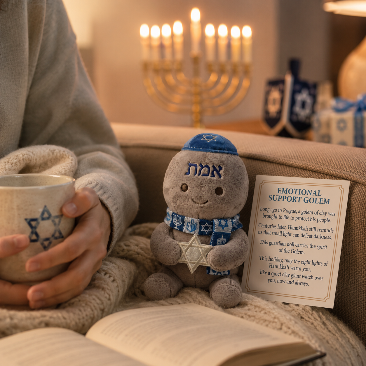 Hanukkah Emotional Support Guardian Collection