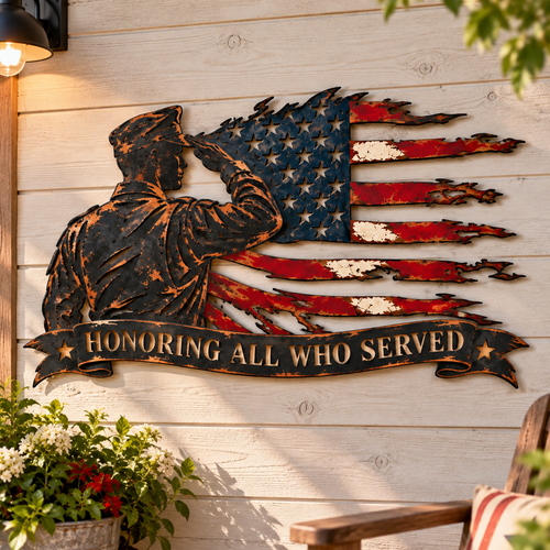 🇺🇸 Honor & Heritage – Patriotic Metal Wall Art Collection
