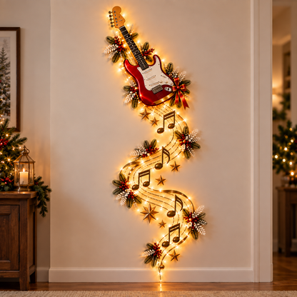 🎄🎵 Christmas Melody Glow™ – Lighted Musical Instrument Wall Décor🔥Buy 2 Get Free Shipping