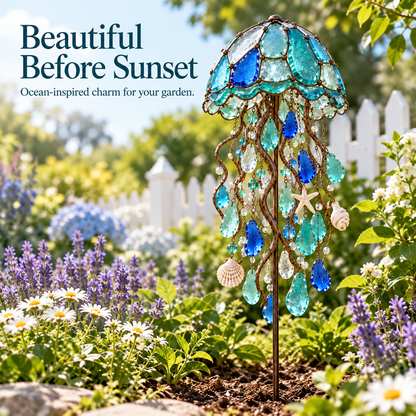 🔥🪼Solar Jellyfish Garden Lights – Ocean-Inspired Outdoor Decor