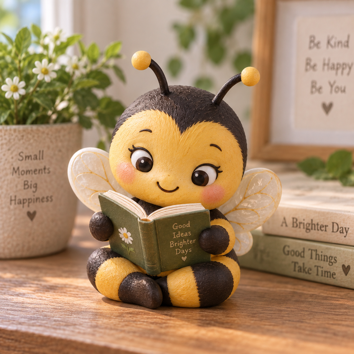 ✨🐝Little Bee, Big Happiness – Adorable Mindful Bee Figurine Collection