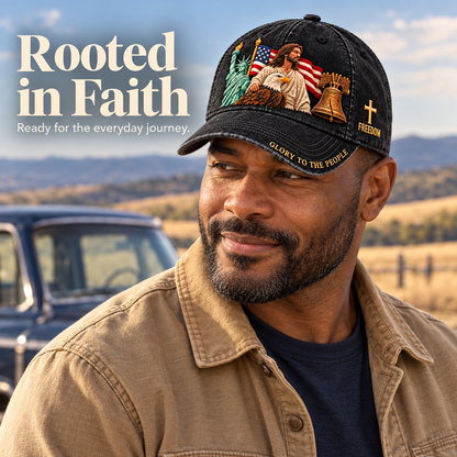 ✝️Faith & Freedom – 2027 Nestmiro®American Heritage Embroidered Cap 🧢
