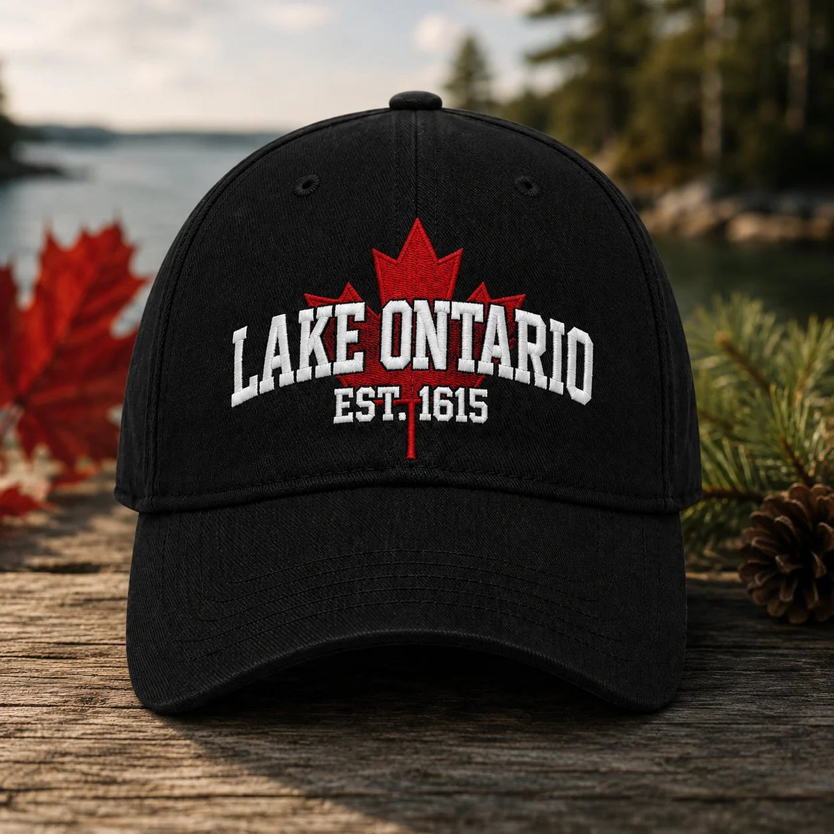 Lake Ontario Forever Heritage embroidered cap