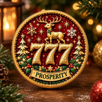 🎄✨ 777 Christmas Lucky Blessings Coin Collection 🎁