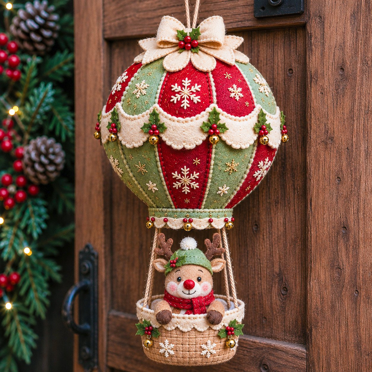 🔥Last Day 49% OFF - 🎄🎈Festive Hot Air Balloon DIY Ornament Kit