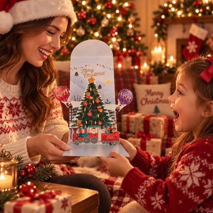🎁3D Christmas Money Gift Card