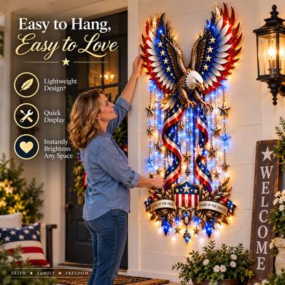 🦅American Glory Cascade - 🏠Let Freedom Light Your Home