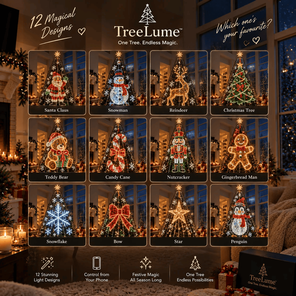 Led Jingles — Smart Animated Christmas Tree Lights