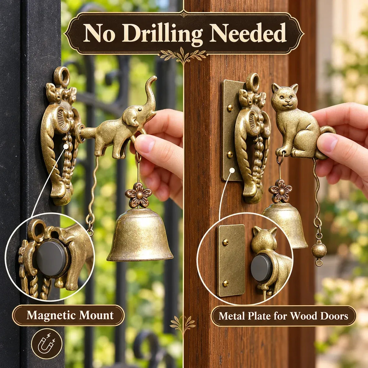 🔥🔔Country Charm Animal Chime – Vintage Home Accent(📦Buy 2 Free Shipping)