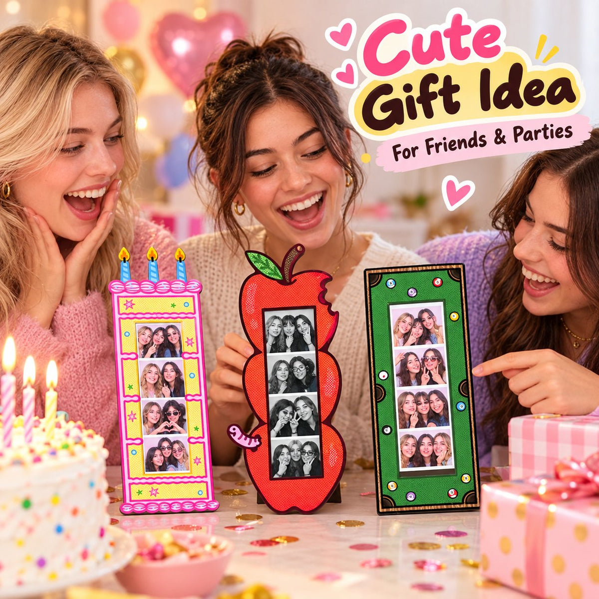 🔥Photo Strip Display Frame – Turn Special Moments into Wall Décor
