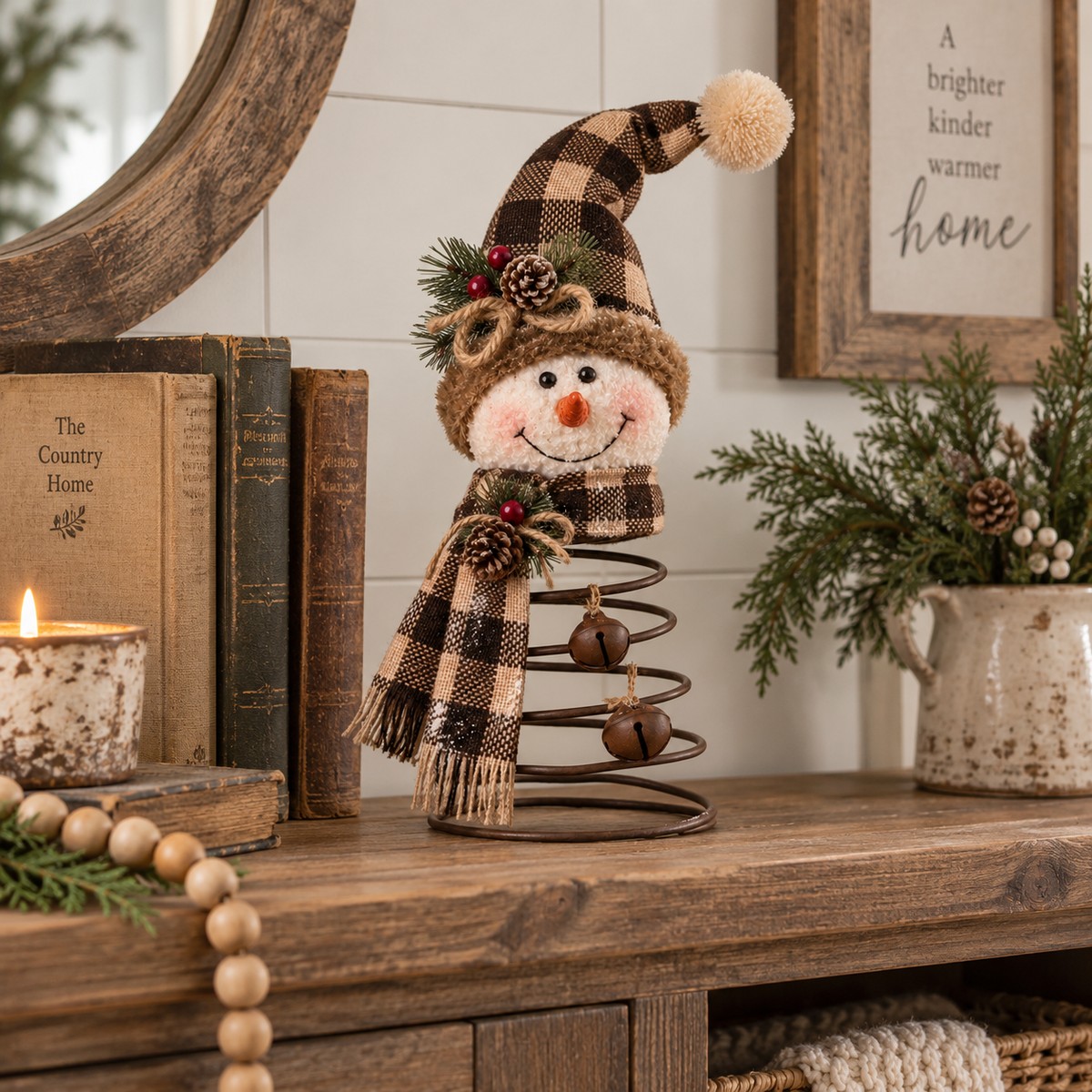 ☃️Winter Wobble Snowman™ – Rustic Snowman Collection