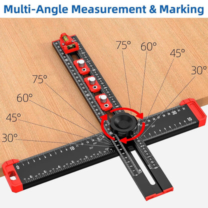 ⭐2026 USA Sale: Up to 50% OFF -🛠️📐Multifunctional T-Square Ruler