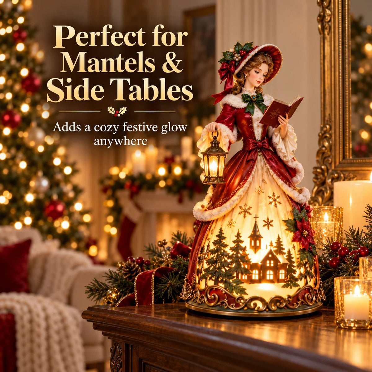 🔥The Christmas Storykeeper™ – Light-Up Figurine✨