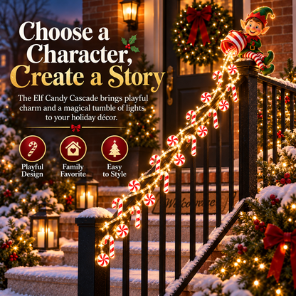 🎄✨Christmas Cascade Railing Lights
