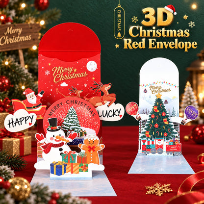 🎁3D Christmas Money Gift Card