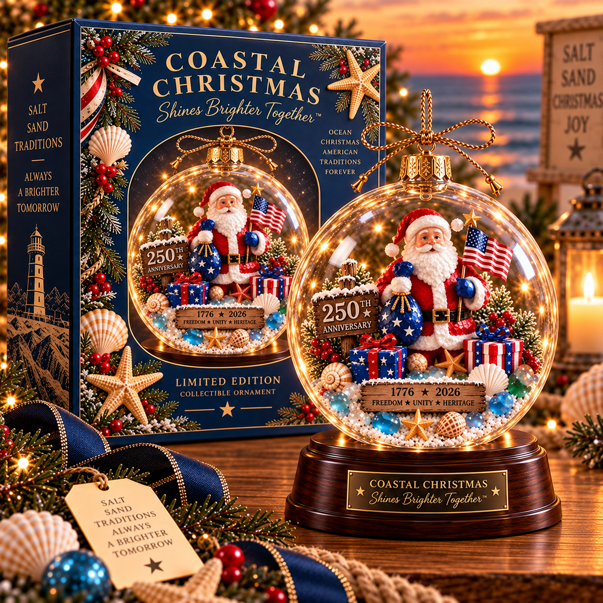 ⭐2026 USA Sale: Up to 50% OFF - 250th Anniversary Ocean Christmas Series