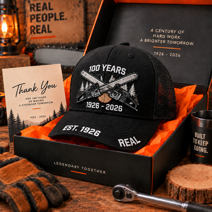 us100% Handmade in USA-🔥100th Anniversary Commemorative Trucker Cap