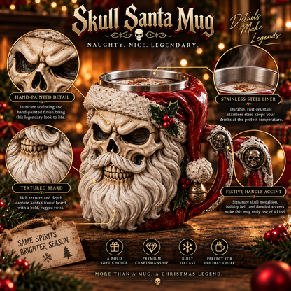 🔥😍Dark Holiday Legends Mug Collection💀🎅