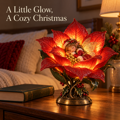 ✨🌺Christmas in Bloom – Lighted Fairy & Flower Cottage Collection