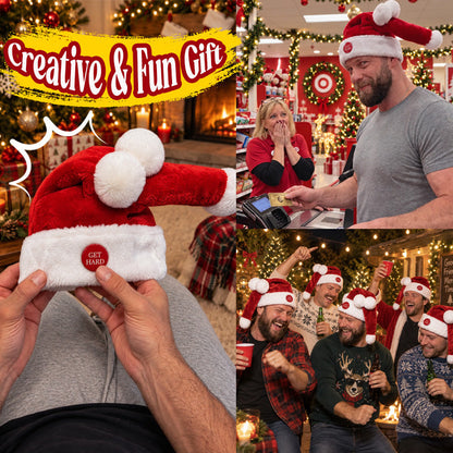 🔥😍The Santa Hat That Moves! Holiday Party Fun