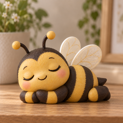 ✨🐝Little Bee, Big Happiness – Adorable Mindful Bee Figurine Collection