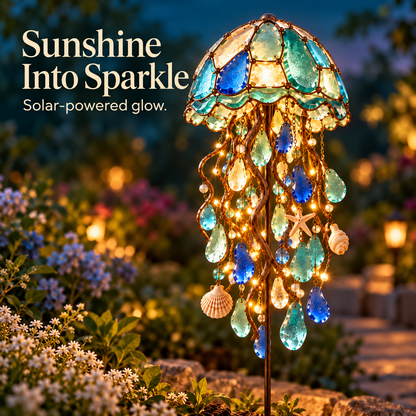 🔥🪼Solar Jellyfish Garden Lights – Ocean-Inspired Outdoor Decor