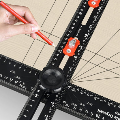 ⭐2026 USA Sale: Up to 50% OFF -🛠️📐Multifunctional T-Square Ruler
