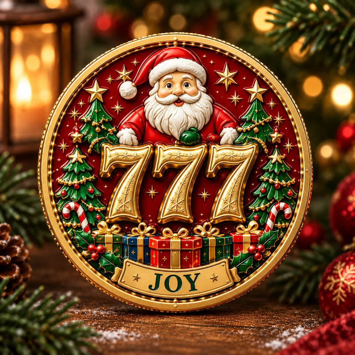 🎄✨ 777 Christmas Lucky Blessings Coin Collection 🎁