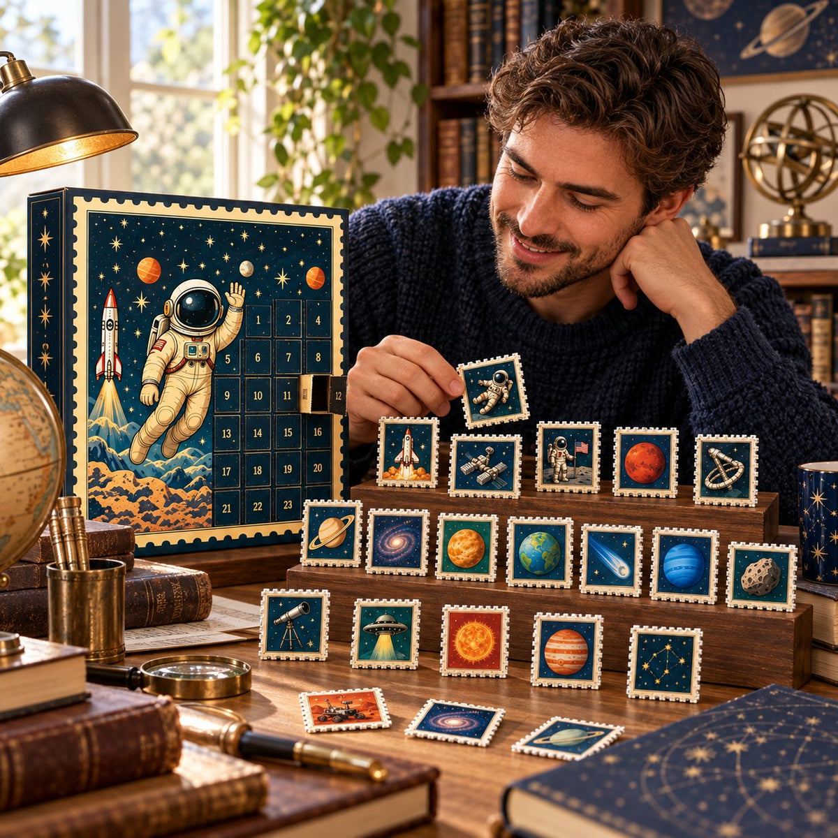 ⭐2026 USA Sale: Up to 50% OFF -🌌Cosmic Galaxy Advent Calendar 24‑Day