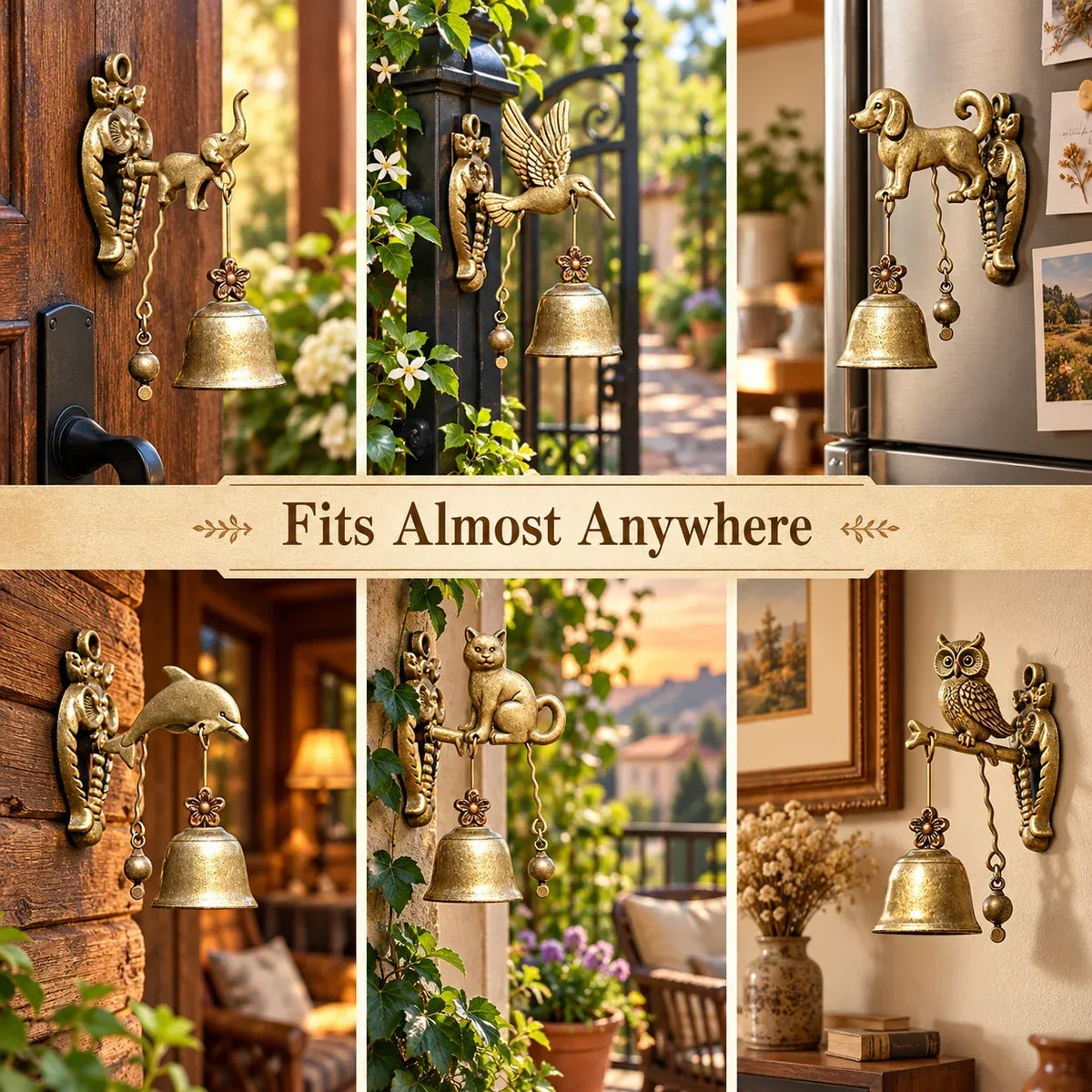 🔥🔔Country Charm Animal Chime – Vintage Home Accent(📦Buy 2 Free Shipping)