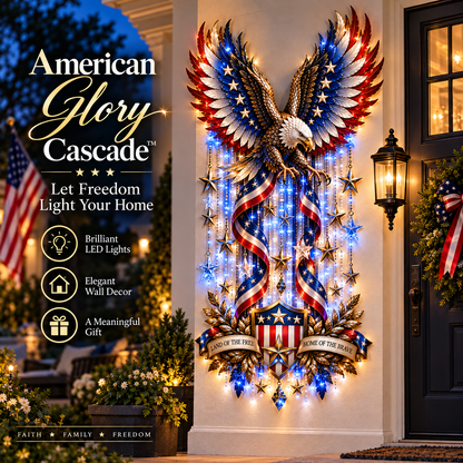 🦅American Glory Cascade - 🏠Let Freedom Light Your Home