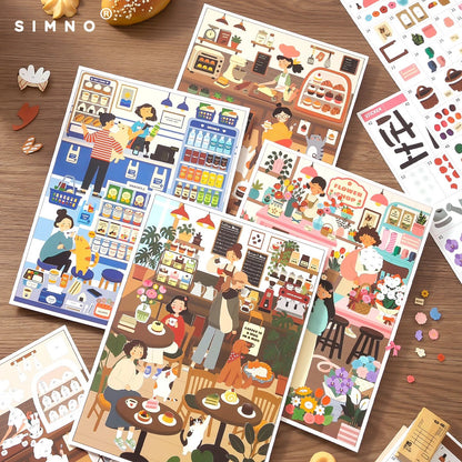 🐈‍⬛✨Witchy Wonders – Numbered Sticker Art Kit🎃