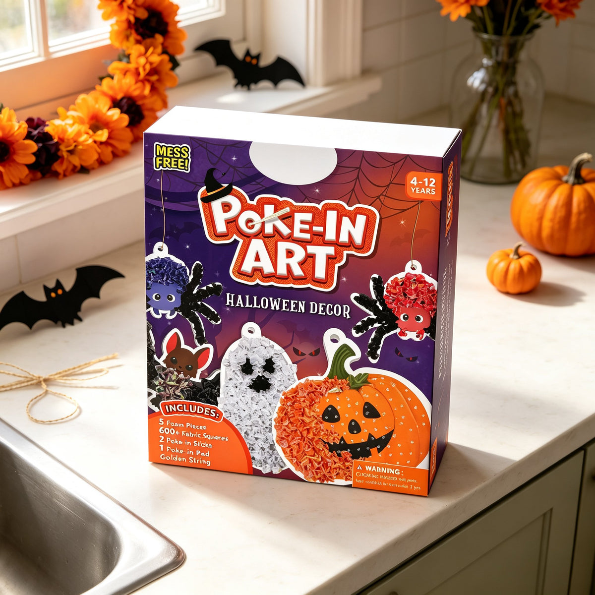 👻Halloween DIY Hanging Craft Kit – Fun & Spooky Décor