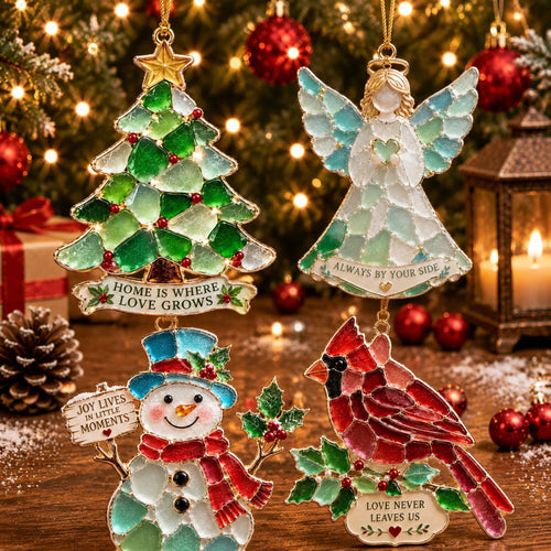 ✨Colorful Vintage-Style Christmas Ornaments